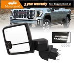 Left Power Heated Extendable Tow Mirror For 19-24 Silverado Sierra 2500HD 3500HD. Fixed Price $133.82.