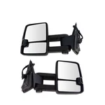 2PCS Textured Black Power Heated Towing Mirror Turn Memory Spotlight 23464430. Fixed Price $1433.99.