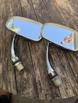Genuine Desmo Boomerang 890276 Wing Mirrors, Both The Same Side Nos Blemishes. Fixed Price $87.45.