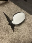 2007-09 Bmw E92 E93 328 335 Left Driver Mirror Assembly White. Fixed Price $75.00.