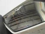 Damaged Mirror 2007-2008 Gmc Acadia Passenger Right Side View Power Door White. Fixed Price $26.81.