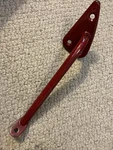 1960 - 1966 Chevy Truck Driver Mirror Arm Suburban Fleetside Stepside Red. Fixed Price $34.00.