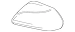 Genuine Toyota Mirror Cover 87945-06130-B2. Fixed Price $45.72.
