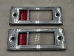 1965-66 Ford Thunderbird Inside Door Courtesy Lamp Bezel Lens C5SB-13739A Pair. Fixed Price $69.99.