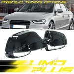 Gloss Black Mirror Cover Caps For Audi A4 RS4 B8.5 A5 S5 W/ Lane Assist 11-15. Fixed Price $61.99.