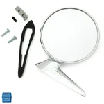 1963-65 Oldsmobile Cutlass 442 Standard Chrome Mirror Rh. Fixed Price $95.99.