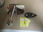 Corvette Door Mirror With Nos Gasket 461133 Casting 334780 1960'S 1970'S 5-1/2". Fixed Price $44.50.