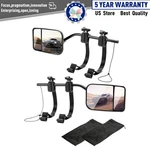 1 Pair Extension Trailer Mirrors Universal Clip Towing Convex 360 Adjustable. Fixed Price $32.29.