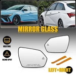 Mirror Glass Heated Spot Blind Lh For Hyundai Elantra 21-25 87621-AA160 2PCS. Fixed Price $21.84.