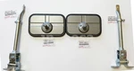 Toyota Land Cruiser FJ40 FJ45 1958-1970 Oem Side View Mirror Arm Set Lh Rh. Fixed Price $190.00.