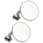 3" Peep Mirrors, Fits Driver And Passenger Sides - 2 Pack. Fixed Price $41.99.