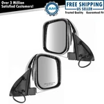 Driver & Passenger Side Mirror Set For 97-02 Mitsubishi Montero Sport. Fixed Price $164.85.