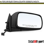 Power Mirror W/ Manual Folding For Chrysler Town & Country Dodge Plymouth Right. Fixed Price $52.99.