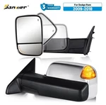 Chrome Tow Mirrors Power Heated W/ Temp Sensor For 2009-2018 Ram 1500 2500 3500. Fixed Price $149.99.