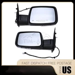 Mirrors For 2013-2018 Dodge Ram 1500 2500 Power Heated Turn Signal Puddle Light. Fixed Price $164.99.