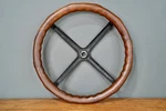 Vintage Antique Wood Steering Wheel Car Rat Hot Rod Ford Model 17". Fixed Price $149.99.