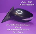 13 14 15 16 17 18 Nissan Altima Lh Door Mirror W/ Turn Signal 96302-3TH2A KH3. Fixed Price $95.00.