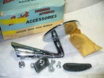 1949 ??? Buick Super, Roadmaster:?? Nos Lh Outside Mirror Kit, Gm. Fixed Price $89.99.