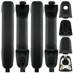 4PCS For 2017 2018 Premier Ltz Chevy Tahoe Door Handle Outside Exterior Black. Fixed Price $41.77.