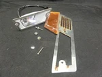 1985 Honda GL1200A Left Side Turn Signal & Hardware Chrome Cover Trim. Fixed Price $34.99.