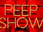 17"X14" Peep Show Neon Sign Light Lamp Visual Real Glass Handmade Artwork MM603. Fixed Price $139.59.
