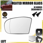 For Mercedes-benz 230 2002-2007 Left Side Heated Wing Mirror Glass W/ Backing. Fixed Price $16.14.