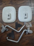 Set 1PAIR Mirrors & Arms For Toyota Land Cruiser FJ40/BJ40 /BJ42/FJ45/FJ55 77-86. Fixed Price $79.00.
