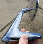 Oem Gm Chrome Drivers Left Side View Mirror 81694381. Fixed Price $69.99.