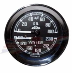 New Jaeger Dual Water Oil Gauge Mga Mgb 100% Made In The Uk. Fixed Price $345.00.