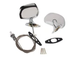 Pg Classic AMC-234CKIT 1970-74 Chrome Mirror (lh & Rh). Fixed Price $723.95.