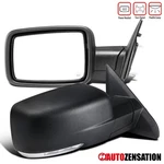 Fits 2009-2012 Dodge Ram 1500 Black Power Heated Mirrors Pair+led Signal+puddle. Fixed Price $182.38.