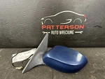 03-08 Bmw Z4 Front Power Heated Driver Left Side View Door Mirror Blue A35. Fixed Price $175.00.