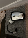 2015-2019 Fusion Passenger Right Mirror Heated Turn Signal Oxford White. Fixed Price $99.00.