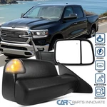 Fits 2019-2024 Dodge Ram 1500 Rotatable Power Fold Heat Towing Mirrors+puddle. Fixed Price $285.95.
