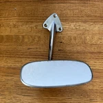 1965-1967 Volkswagen Vw Bug Beetle Interior Rear View Mirror Chrome Offset Orig. Fixed Price $37.19.
