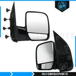 2003-2008 Ford E-150 Left & Right Side Folding Manual View Mirrors Pair. Fixed Price $62.98.