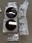 4" Pair Mg Cobra British Gt Style Fender Door Mounted Chrome Convex Mirror. Fixed Price $70.00.
