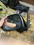 2002-2008 Dodge Ram 1500 2500 Side Mirror Oem Left Driver Black 55077925AC. Fixed Price $40.00.