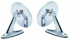 Cadillac Universal Round Chrome Exterior Door Mount Rear View Mirror W/ Gasket. Fixed Price $59.59.