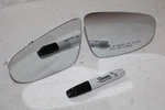 2010-2014 Volkswagen Golf Gti Lh+rh Side Rear View Mirror Heated Genuine Oem Set. Fixed Price $111.60.