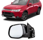 For 2011-2015 Mitsubishi Outlander Sport Door Mirror Driver Side Power Heated. Fixed Price $97.28.