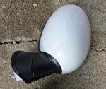 Oem 2010 Mini Cooper R56 Right Passenger Side Exterior View Door Mirror. Fixed Price $85.00.