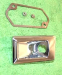 1969 Mustang Grande Mach Boss Shelby Cougar Orig Remote Door Mirror Knob Bezel. Fixed Price $99.00.