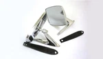 1967 To 1979 Ford Truck & Bronco Chrome Outside Rear Mirrors Pair. Fixed Price $148.15.