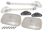 1967 1968 1969 1970 1971 72 Chevy Gmc Truck Exterior Mirror Kit Rectangular Head. Fixed Price $86.00.