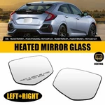Heated For 2016-2021 Honda Civic Left Right Side View Wing Mirror Glass. Fixed Price $27.99.