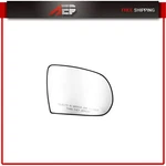 Door Mirror Glass W/plate Passenger Side Chrome For 14- Jeep Cherokee 68228910AA. Fixed Price $11.31.