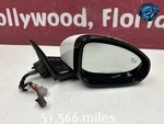 2014-2024 Jaguar F-type Right Passenger Door Rear View Mirror Fuji White 1AA Oem. Fixed Price $179.33.