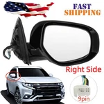 Passenger Side Door Mirror Power Heated W/signal For Mitsubishi Outlander 14-19. Fixed Price $66.99.