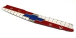 New 11.0" Hood & Trunk Emblem Insert / For 1955-1958 Chevy 150 210 Nomad Bel Air. Fixed Price $55.99.